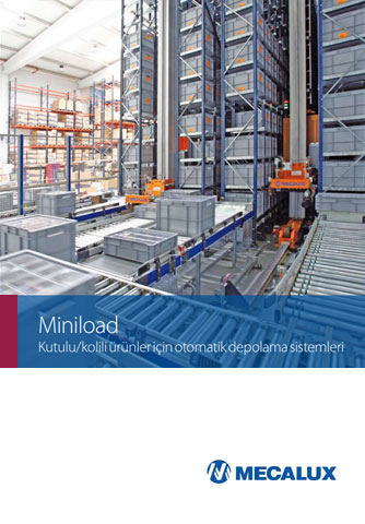 Miniload Kutulu ürünler için otomatik depolama